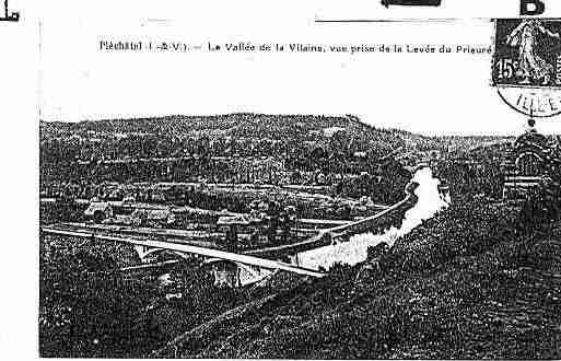 Ville de PLECHATEL Carte postale ancienne