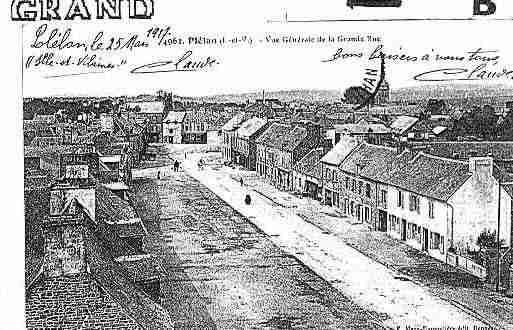 Ville de PLELANLEGRAND Carte postale ancienne