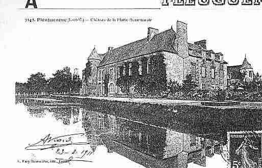 Ville de PLEUGUENEUC Carte postale ancienne