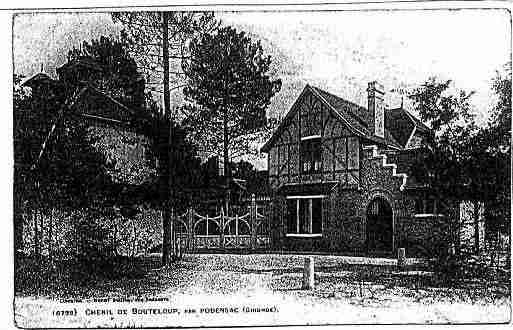 Ville de PODENSAC Carte postale ancienne