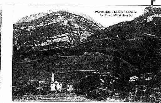 Ville de POMMIERSLAPLACETTE Carte postale ancienne