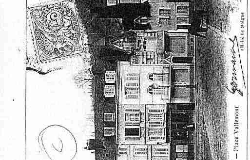 Ville de PONTAUDEMER Carte postale ancienne