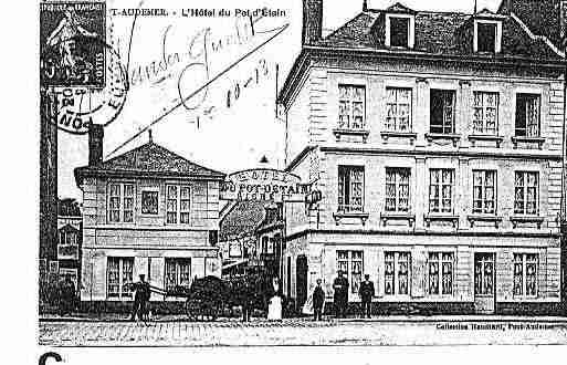 Ville de PONTAUDEMER Carte postale ancienne