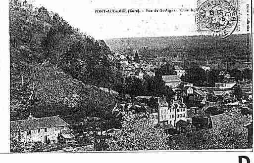 Ville de PONTAUDEMER Carte postale ancienne