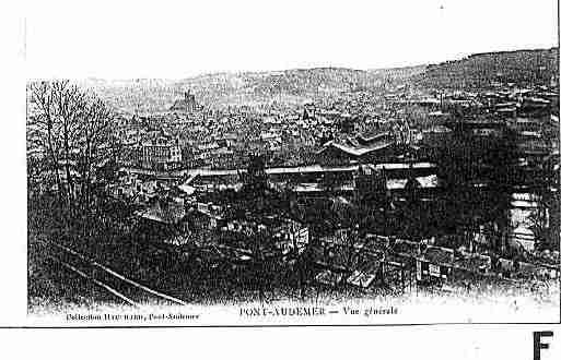 Ville de PONTAUDEMER Carte postale ancienne