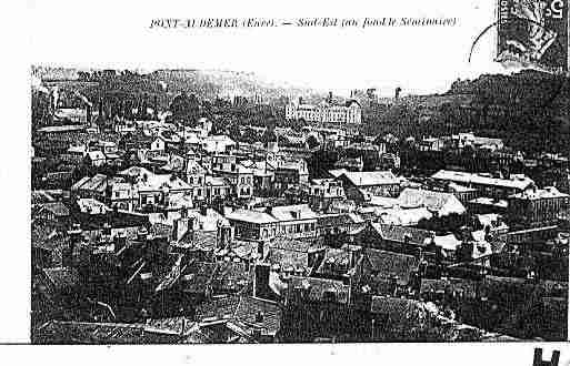 Ville de PONTAUDEMER Carte postale ancienne