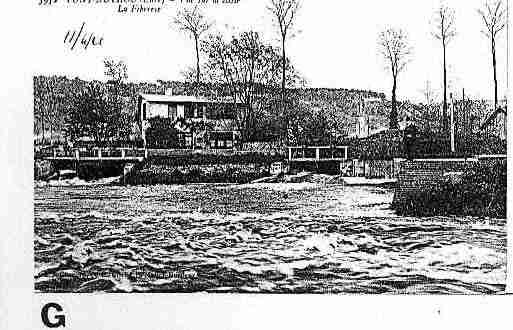 Ville de PONTAUTHOU Carte postale ancienne