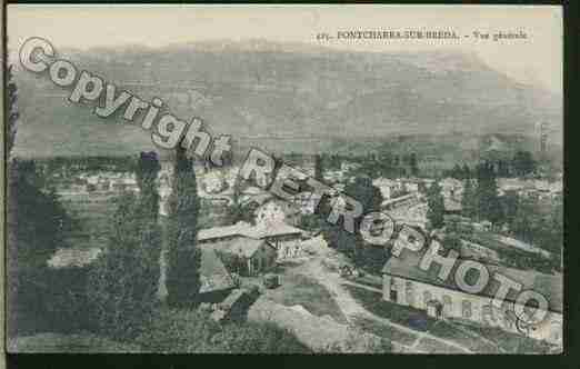 Ville de PONTCHARRA Carte postale ancienne