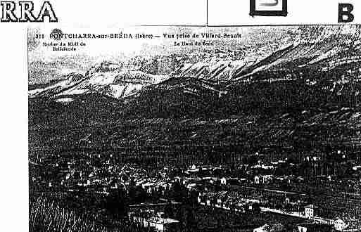 Ville de PONTCHARRA Carte postale ancienne Ville de PONTCHARRA Carte postale ancienne