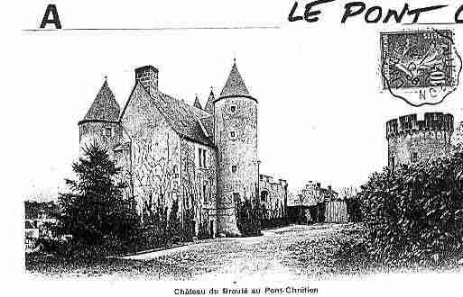 Ville de PONTCHRETIENCHABENET(LE) Carte postale ancienne