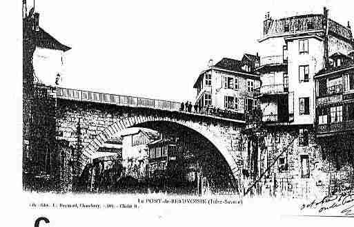 Ville de PONTDEBEAUVOISIN(LE) Carte postale ancienne