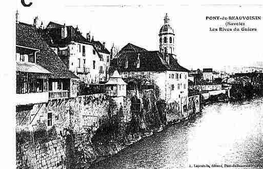Ville de PONTDEBEAUVOISIN(LE) Carte postale ancienne