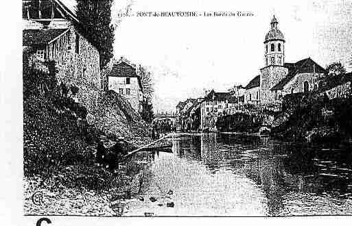 Ville de PONTDEBEAUVOISIN(LE) Carte postale ancienne
