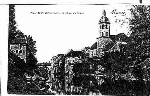 Ville de PONTDEBEAUVOISIN(LE) Carte postale ancienne