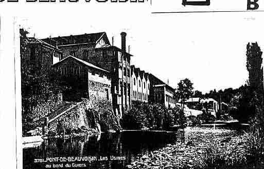 Ville de PONTDEBEAUVOISIN(LE) Carte postale ancienne