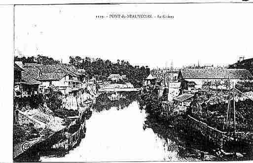 Ville de PONTDEBEAUVOISIN(LE) Carte postale ancienne