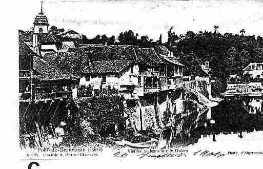 Ville de PONTDEBEAUVOISIN(LE) Carte postale ancienne