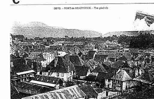 Ville de PONTDEBEAUVOISIN(LE) Carte postale ancienne