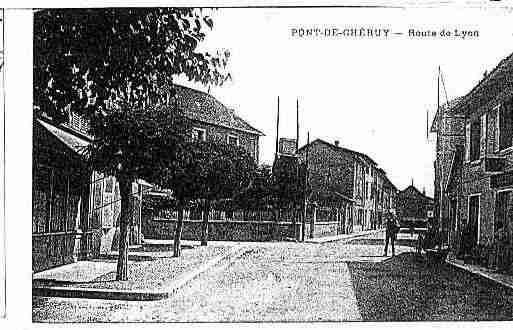 Ville de PONTDECHERUY Carte postale ancienne