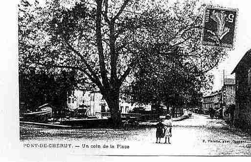 Ville de PONTDECHERUY Carte postale ancienne