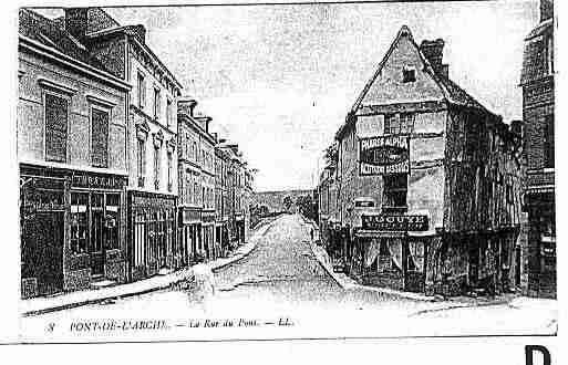 Ville de PONTDEL\\\'ARCHE Carte postale ancienne Ville de PONTDEL\\\'ARCHE Carte postale ancienne