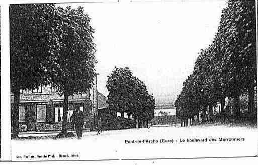 Ville de PONTDEL\'ARCHE Carte postale ancienne