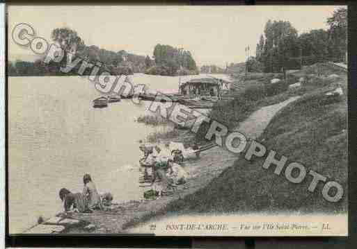 Ville de PONTDEL\'ARCHE Carte postale ancienne