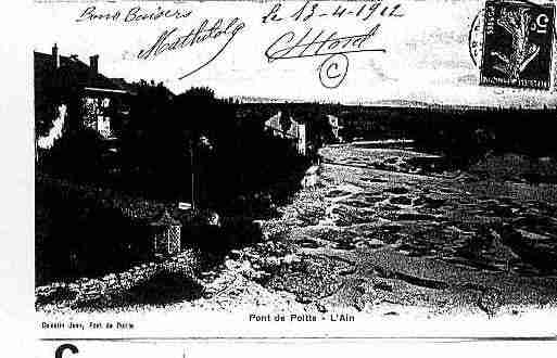 Ville de PONTDEPOITTE Carte postale ancienne