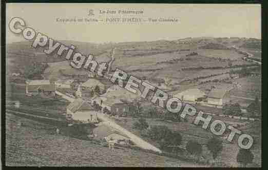 Ville de PONTD\'HERY Carte postale ancienne