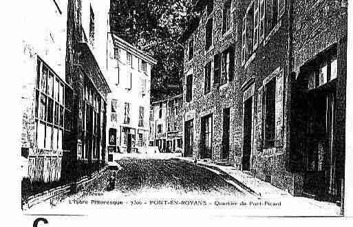 Ville de PONTENROYANS Carte postale ancienne Ville de PONTENROYANS Carte postale ancienne