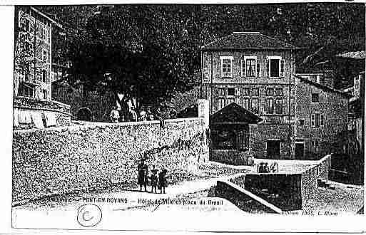 Ville de PONTENROYANS Carte postale ancienne Ville de PONTENROYANS Carte postale ancienne