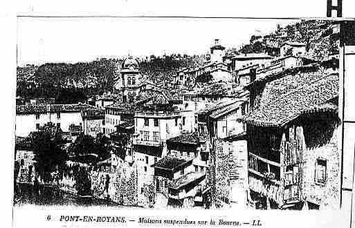 Ville de PONTENROYANS Carte postale ancienne