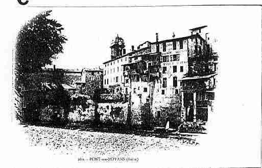 Ville de PONTENROYANS Carte postale ancienne
