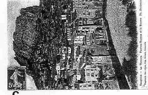 Ville de PONTENROYANS Carte postale ancienne