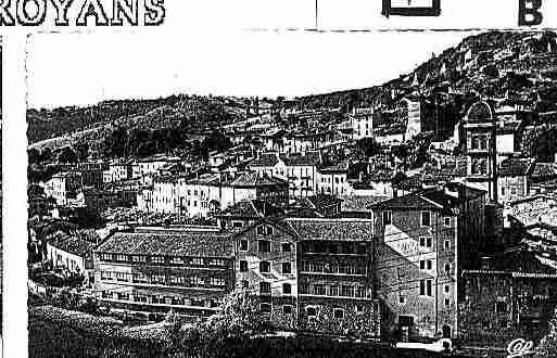 Ville de PONTENROYANS Carte postale ancienne