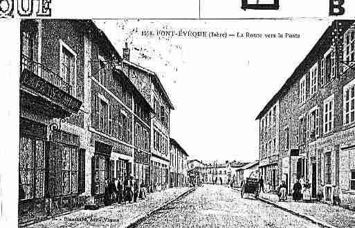 Ville de PONTEVEQUE Carte postale ancienne