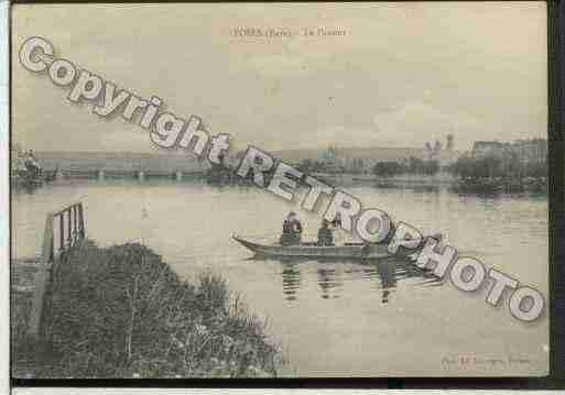 Ville de POSES Carte postale ancienne