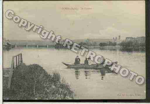 Ville de POSES Carte postale ancienne