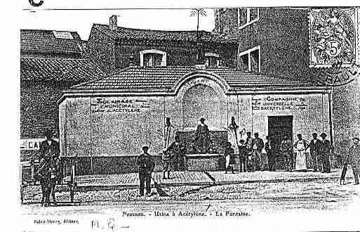 Ville de POUSSAN Carte postale ancienne Ville de POUSSAN Carte postale ancienne