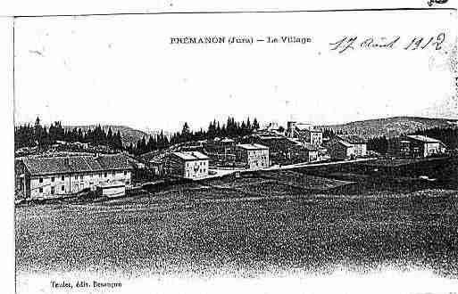 Ville de PREMANON Carte postale ancienne