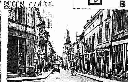 Ville de PREUILLYSURCLAISE Carte postale ancienne