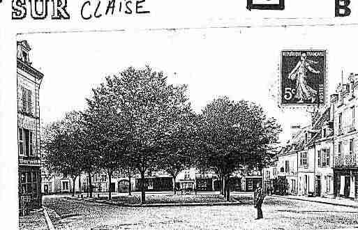 Ville de PREUILLYSURCLAISE Carte postale ancienne