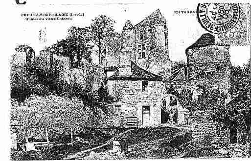 Ville de PREUILLYSURCLAISE Carte postale ancienne Ville de PREUILLYSURCLAISE Carte postale ancienne