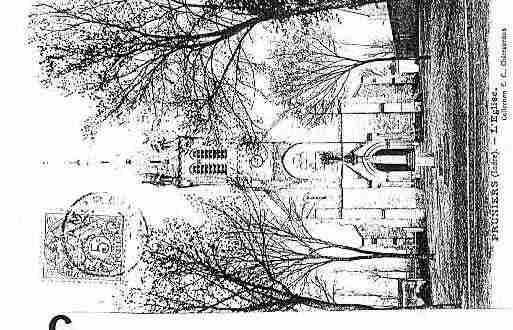 Ville de PRUNIERS Carte postale ancienne