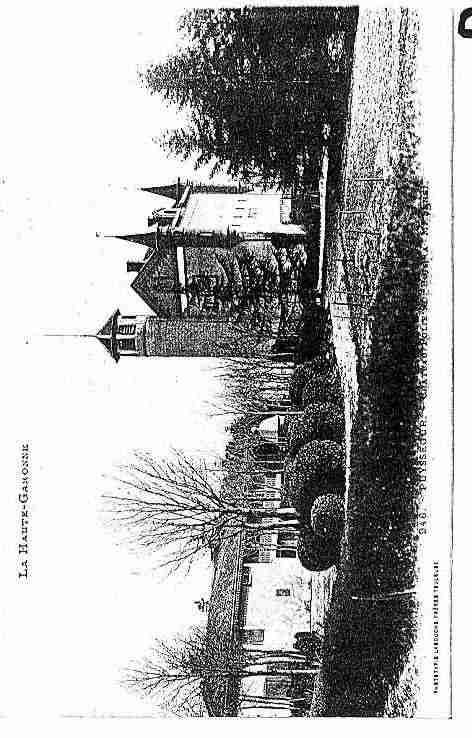 Ville de PUYSSEGUR Carte postale ancienne