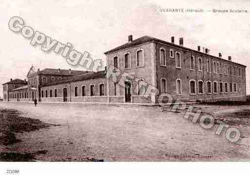 Ville de QUARANTE Carte postale ancienne Ville de QUARANTE Carte postale ancienne