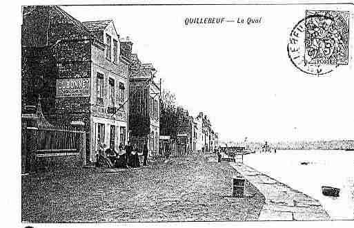 Ville de QUILLEBEUFSURSEINE Carte postale ancienne