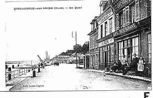 Ville de QUILLEBEUFSURSEINE Carte postale ancienne Ville de QUILLEBEUFSURSEINE Carte postale ancienne