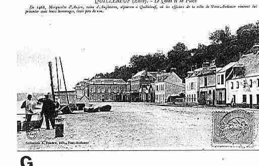 Ville de QUILLEBEUFSURSEINE Carte postale ancienne Ville de QUILLEBEUFSURSEINE Carte postale ancienne