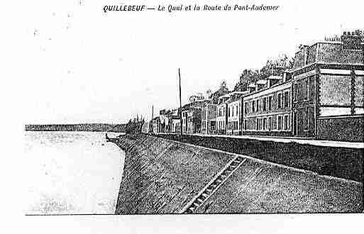 Ville de QUILLEBEUFSURSEINE Carte postale ancienne Ville de QUILLEBEUFSURSEINE Carte postale ancienne